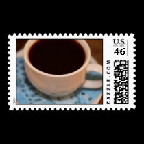 Coffee Postage Stamp