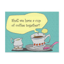 coffee? postcard