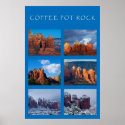 Coffee Pot Rock Collage posters