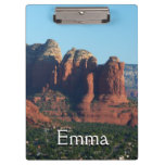 Coffee Pot Rock I in Sedona Arizona Clipboard