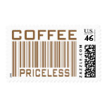 Coffee Priceless Bar Code Tees Gifts postage