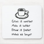 Coffee Punk Mousepad