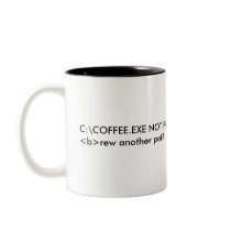 COFFEE REBOOT? COFFEE MUG