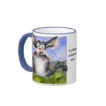 Coffee Relaxes Me! Funny Cartoon Mug by zooogle Coffee Relaxes Me! Funny Cartoon Mug