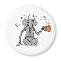 Coffee Robot - Magnet