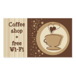 Coffee Shop Business Card
