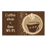 Coffee Shop Business Card