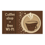 Coffee Shop Business Card