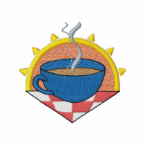 Coffee Shop embroidered shirts by ZazzleEmbroidery Coffee Shop embroidered shirts