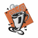 Coffee Shop Logo embroidered shirts