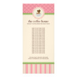 Coffee Shop Product Rack Cards