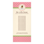 Coffee Shop Product Rack Cards