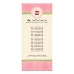 Coffee Shop Product Rack Cards