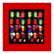 Coffee Slang Mug Art poster