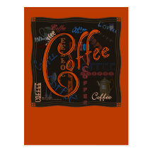 Coffee Spice Post Card