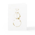 Coffee Stain Snowman cards by HolidaysToRemember Coffee Stain Snowman cards