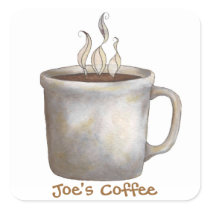 Coffee sticker stickers