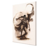 Coffee Superman Gallery Wrap Canvas