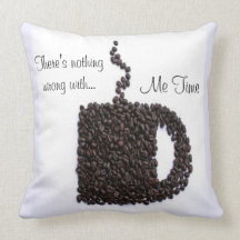 Coffee Talk Throw Pillows