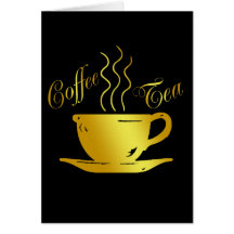 COFFEE & TEA CARD