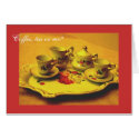 Coffee, tea or me? cards