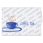 Coffee, Tea or Me? Card