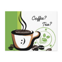 Coffee? Tea? postcards by Psalm62 Coffee? Tea? postcards