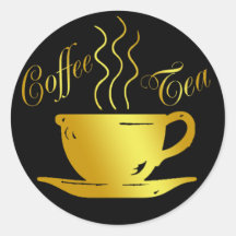 COFFEE & TEA STICKERS