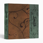 Coffee Teal Recipe Binder
