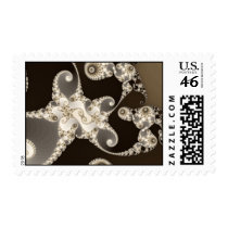 Coffee Tentacles Postage Stamp by JamesOakley Coffee Tentacles Postage Stamp