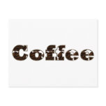 Coffee The Word Postcards