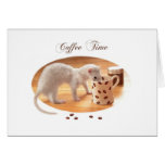 Coffee Time Greeting Cards