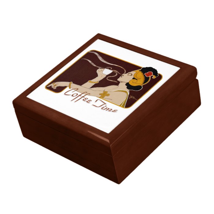 Coffee Time CC0265 Art Nouveau Gift Box