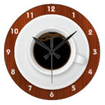 Coffee Theme Kitchen Wall Clocks 