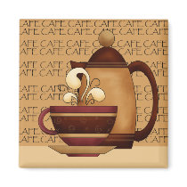 Coffee Time magnets