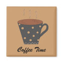 Coffee Time - magnet