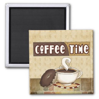 Coffee Time magnet magnet