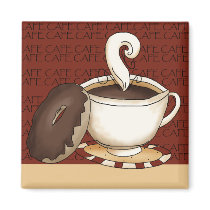 Coffee Time magnets