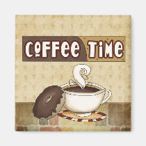 Coffee Time magnet magnets