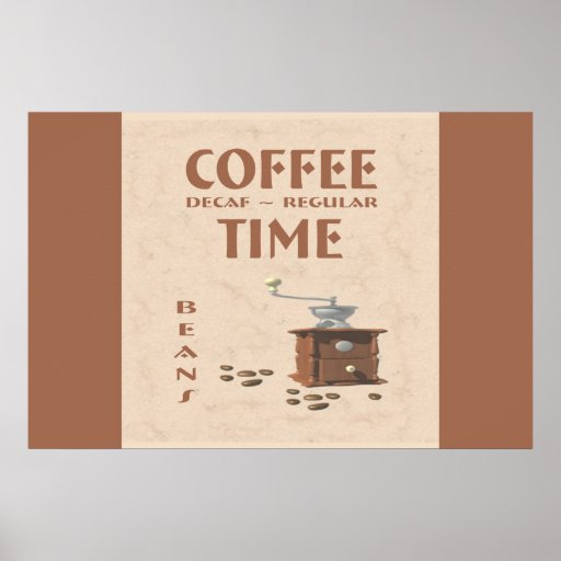 Coffee Time Posters