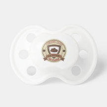 Coffee Time Yes Please Logo Baby Pacifiers