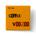 Coffee VOODOO buttons by jiffyniffer Coffee VOODOO buttons