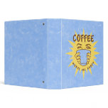 Coffee Wakes Me Happy 1.5" Binder