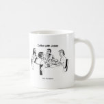 Coffee With Jesus Characters Mug mugs