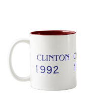 COFFEE WITH THE CLINTONS - mug by Horseshoes3 COFFEE WITH THE CLINTONS - mug