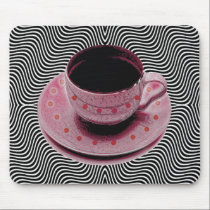 coffee with zebras mousepads