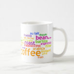 Coffee Wordle Coffee Mugs