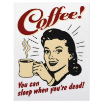 Coffee! You Can Sleep When You're Dead! letterhead