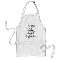 coffeeholic apron
