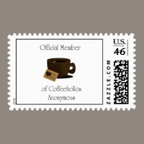 coffeeholics Anonymous stamps